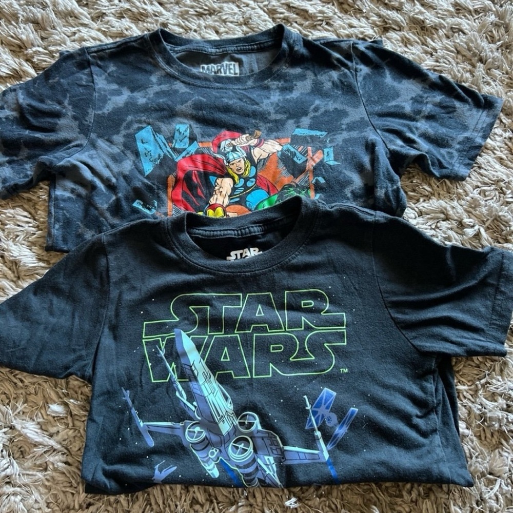 Marvel Black Thor Graphic Tee for Kids size 10/12